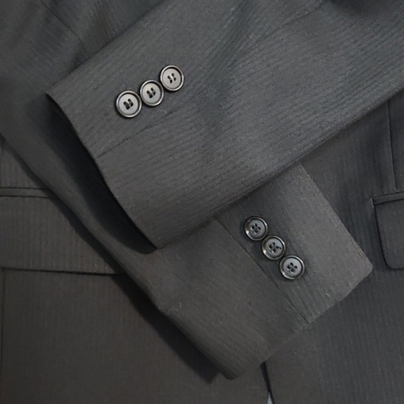 🔥ABSOLUTE FINAL💲⬇️Joseph Abboud Boys Black Wool Blend Dress Suit, Size 10~EUC - Picture 6 of 15